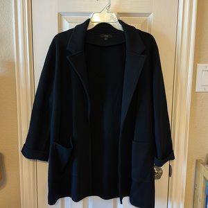 J. Crew soft casual cotton blazer
